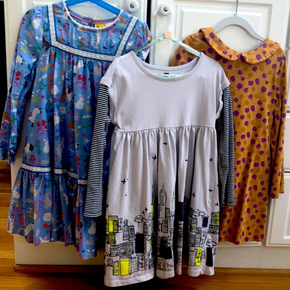 Bundle of long sleeved dresses